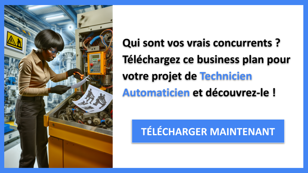 Exemple Business Plan pour Technicien Automaticien - Étude de la Concurrence Technicien Automaticien- CTA1