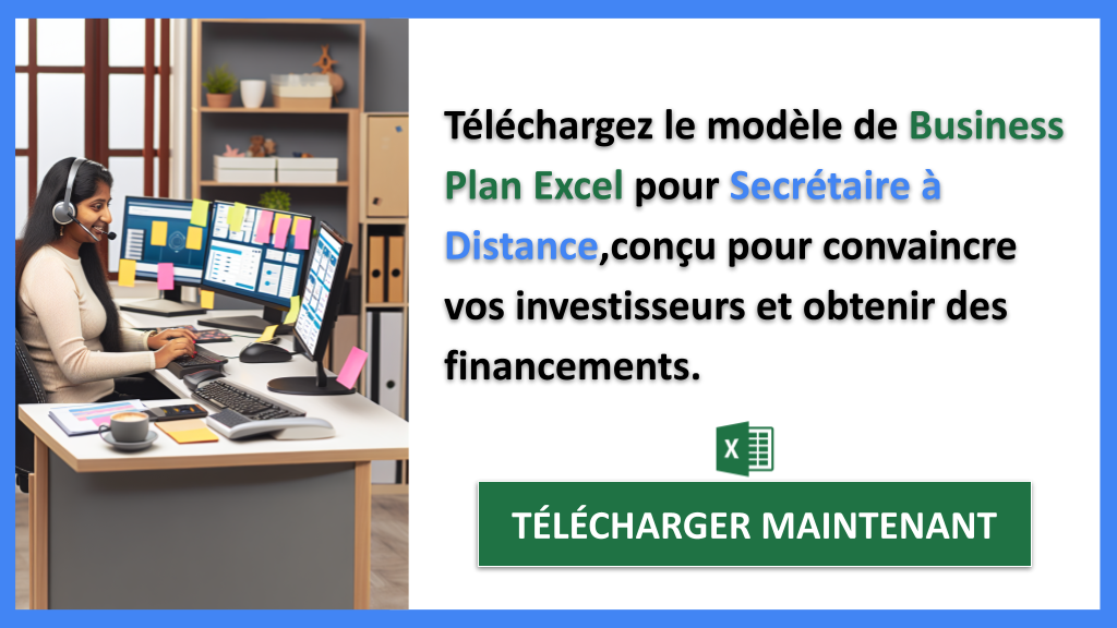 Exemple Business Plan pour Secrétaire à Distance - Financement Secrétaire à Distance- CTA2