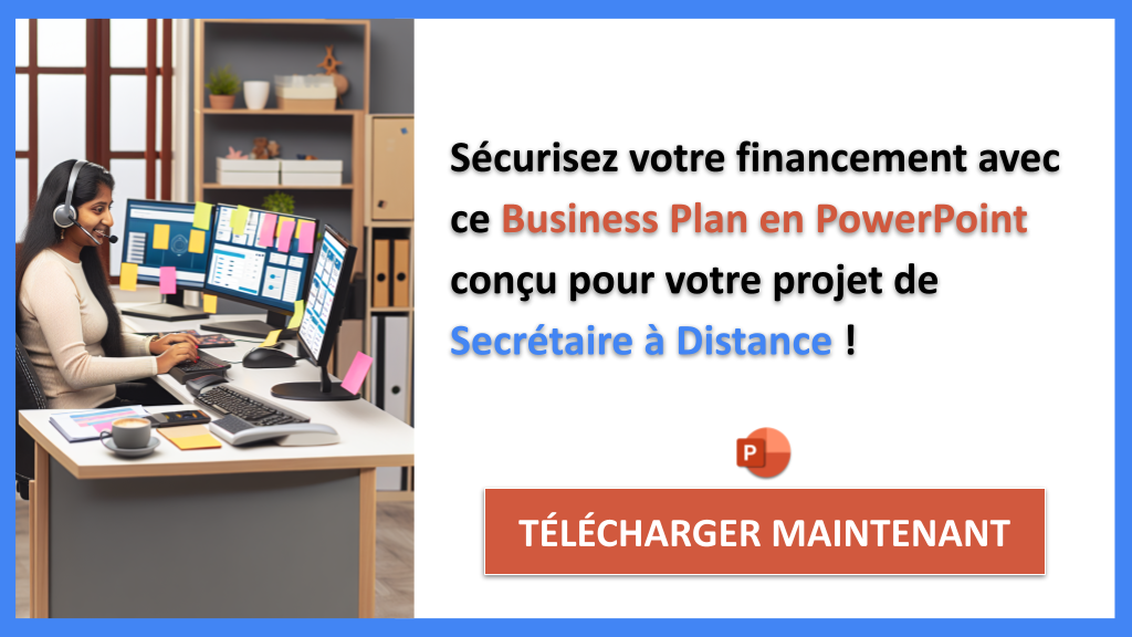 Exemple Business Plan pour Secrétaire à Distance - Financement Secrétaire à Distance- CTA3