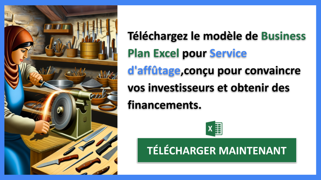 Exemple Business Plan pour Service d'affûtage - Financement Service d'affûtage- CTA2