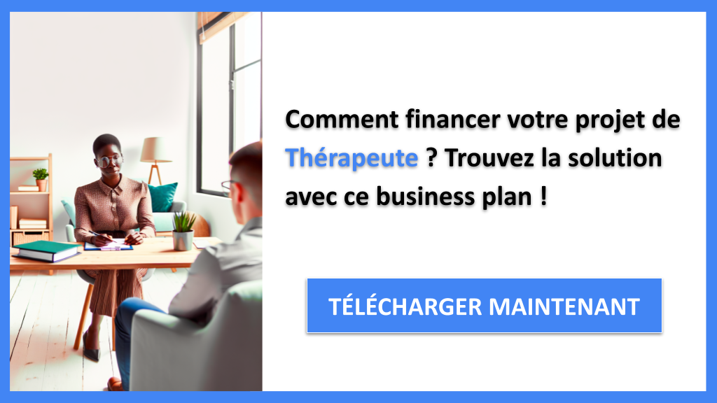 Exemple Business Plan pour Thérapeute - Financement Thérapeute- CTA1