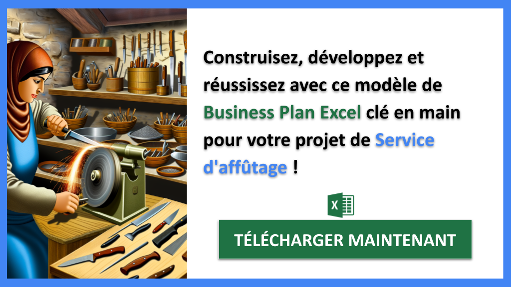 Exemple Business Plan pour Service d'affûtage - Service d'affûtage Guide de Création- CTA3