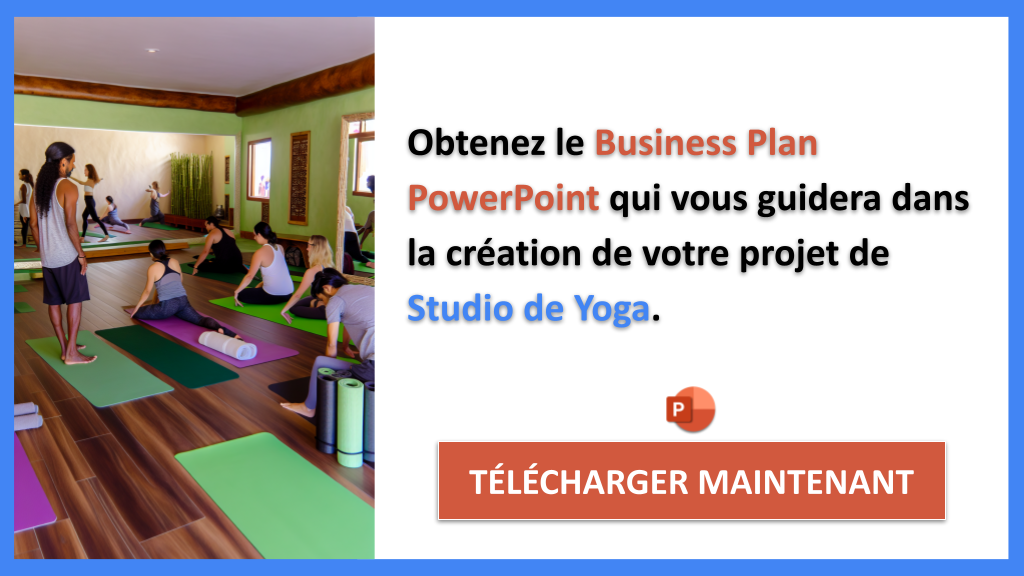 Exemple Business Plan pour Studio de Yoga - Studio de Yoga Guide de Création- CTA2