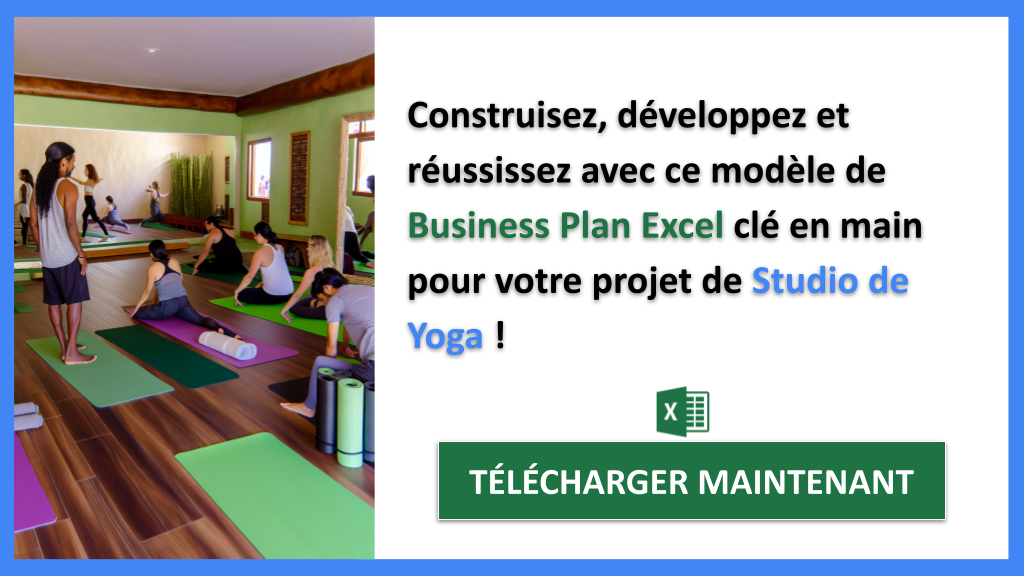 Exemple Business Plan pour Studio de Yoga - Studio de Yoga Guide de Création- CTA3