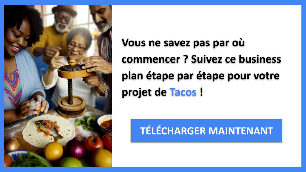 Ouvrir un Tacos : Guide de Création pratique 6 Exemple Business Plan pour Tacos - Tacos Guide de Création- CTA1