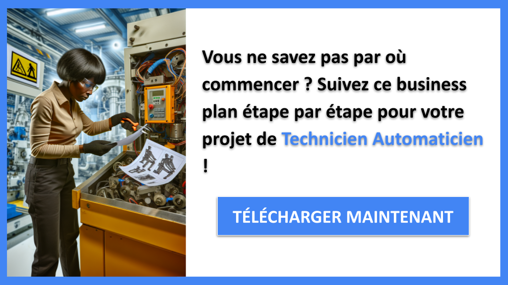 Exemple Business Plan pour Technicien Automaticien - Technicien Automaticien Guide de Création- CTA1