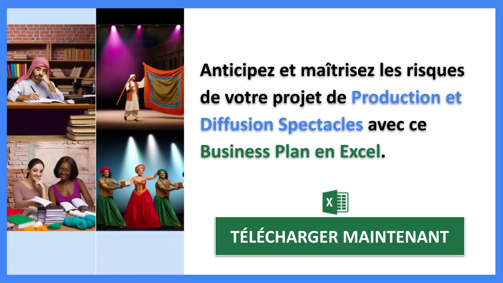 Exemple Business Plan pour Production et Diffusion Spectacles - Gestion des Risques Production et Diffusion Spectacles- CTA2