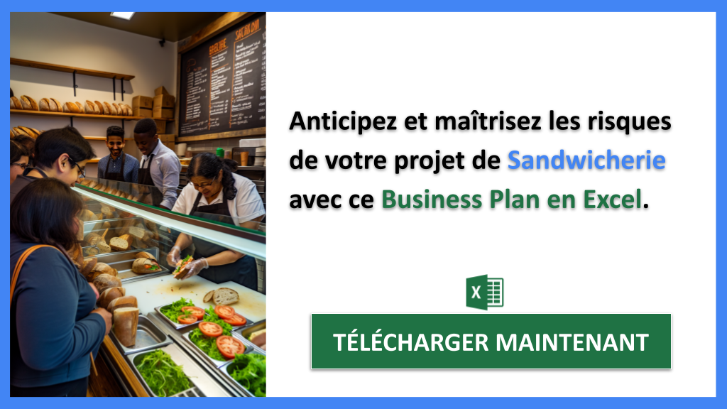 Exemple Business Plan pour Sandwicherie - Gestion des Risques Sandwicherie- CTA2