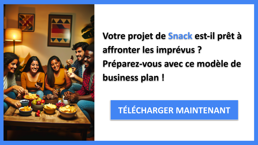 Exemple Business Plan pour Snack - Gestion des Risques Snack- CTA1