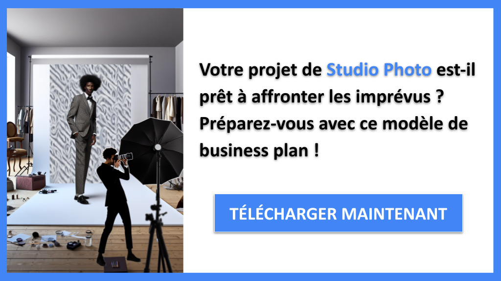 Exemple Business Plan pour Studio Photo - Gestion des Risques Studio Photo- CTA1