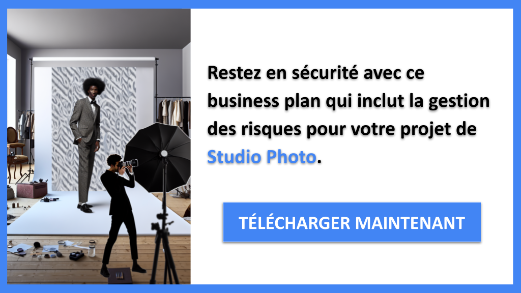 Exemple Business Plan pour Studio Photo - Gestion des Risques Studio Photo- CTA3
