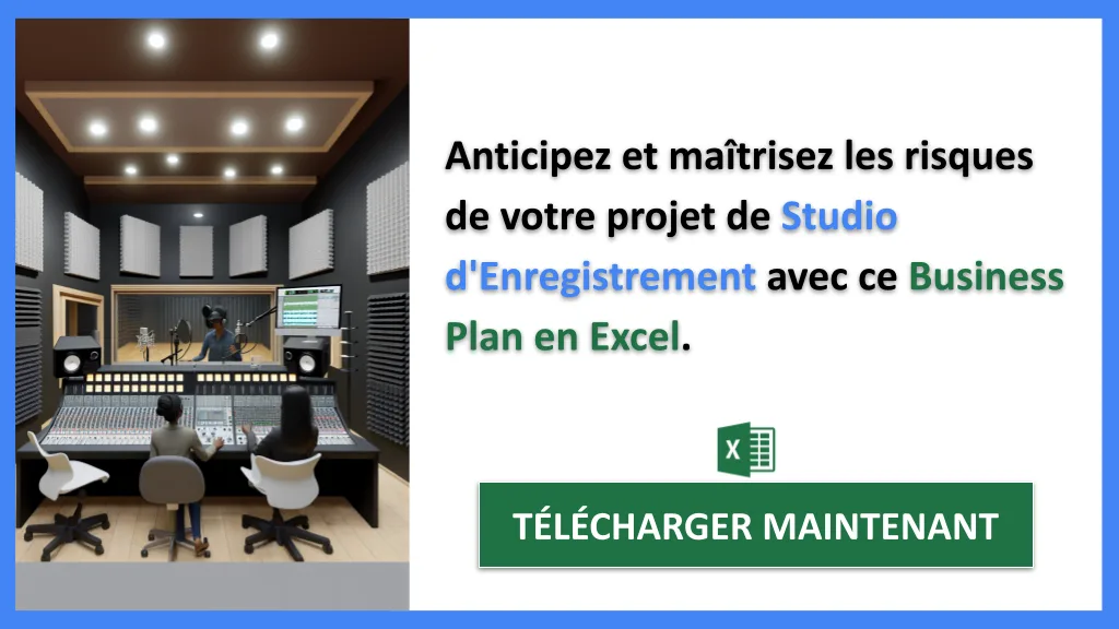 Exemple Business Plan pour Studio d'Enregistrement - Gestion des Risques Studio d'Enregistrement- CTA2