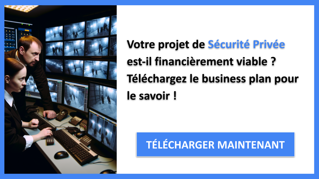 Exemple Business Plan pour Sécurité Privée - Sécurité Privée Plan financier Exemple- CTA1