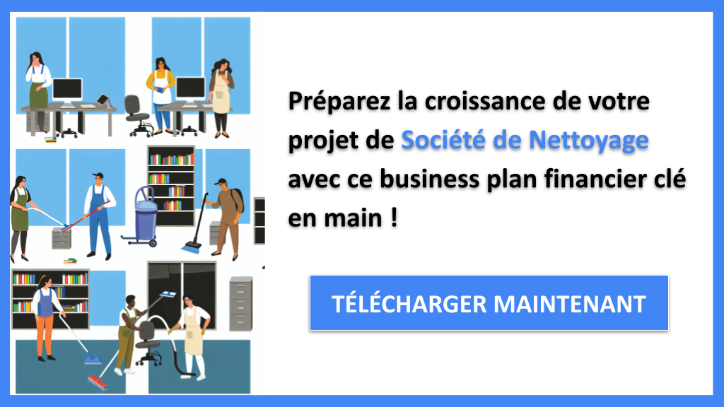 Exemple Business Plan pour Société de Nettoyage - Société de Nettoyage Plan financier Exemple- CTA3