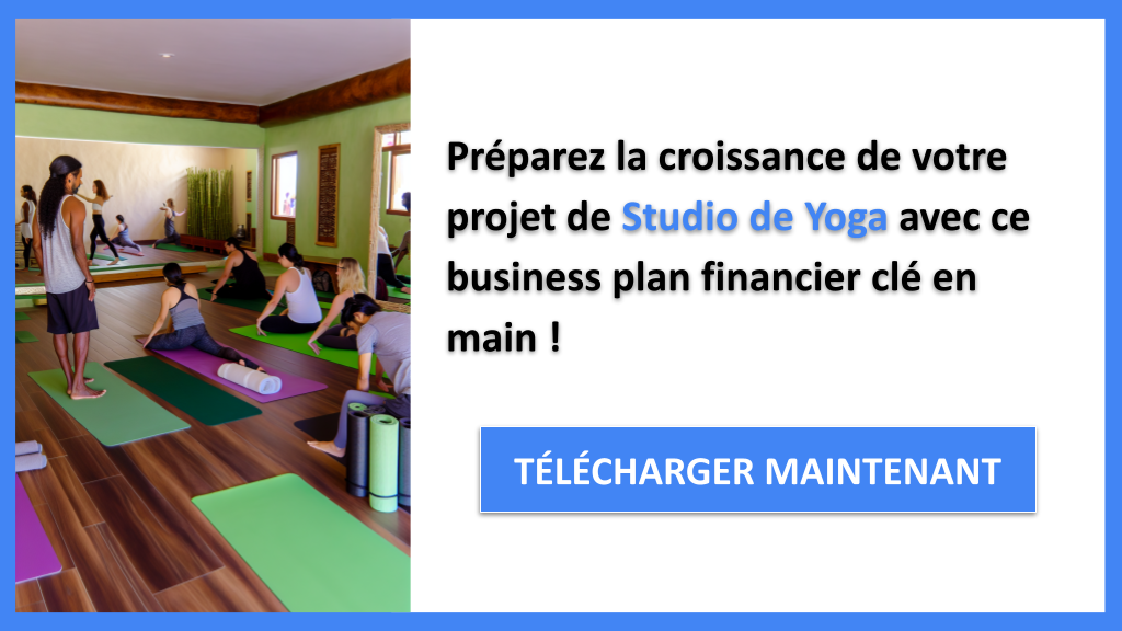 Exemple Business Plan pour Studio de Yoga - Studio de Yoga Plan financier Exemple- CTA3