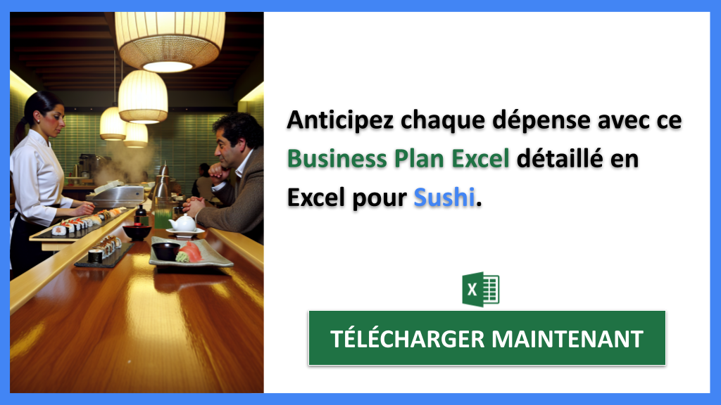 Plan financier pour restaurant sushi 7 Exemple Business Plan pour Sushi - Sushi Plan financier Exemple- CTA2