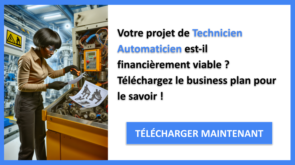Exemple Business Plan pour Technicien Automaticien - Technicien Automaticien Plan financier Exemple- CTA1