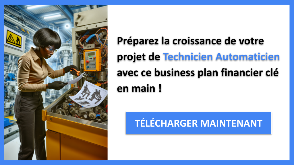 Exemple Business Plan pour Technicien Automaticien - Technicien Automaticien Plan financier Exemple- CTA3