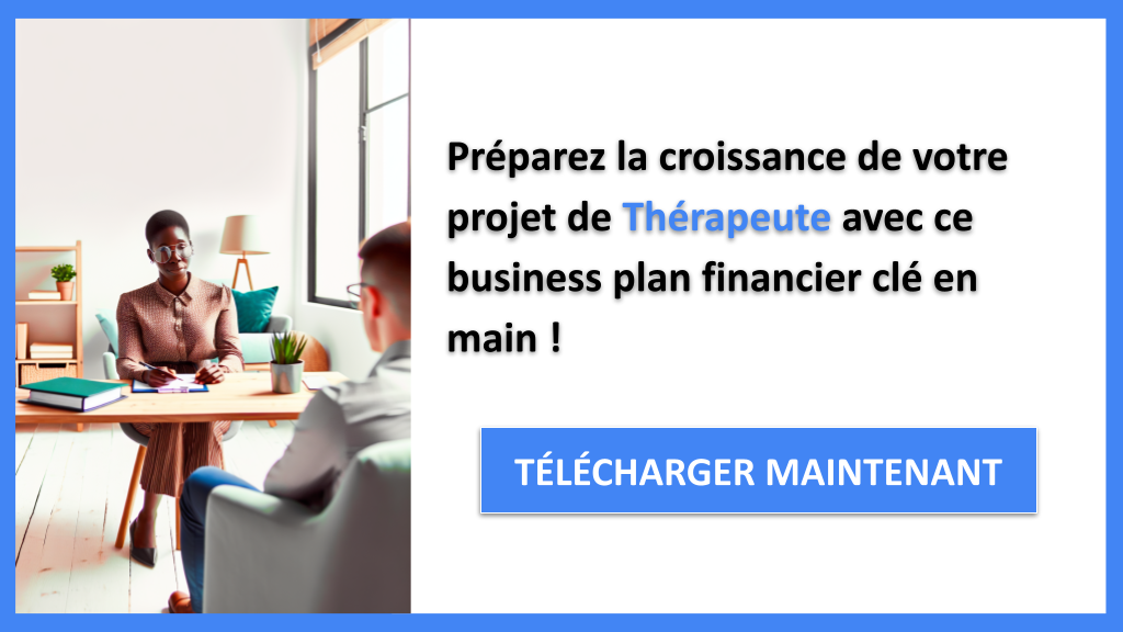 Exemple Business Plan pour Thérapeute - Thérapeute Plan financier Exemple- CTA3
