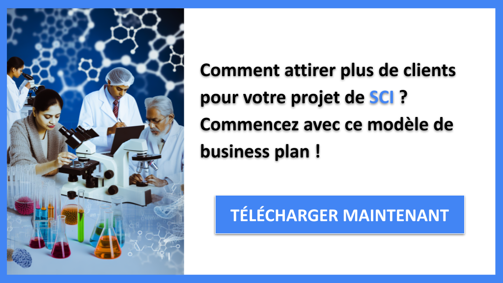 Exemple Business Plan pour SCI - Plan Marketing SCI- CTA1