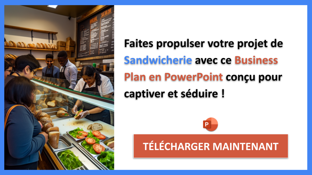 Exemple Business Plan pour Sandwicherie - Plan Marketing Sandwicherie- CTA3