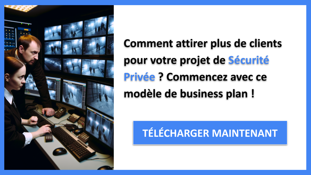 Exemple Business Plan pour Sécurité Privée - Plan Marketing Sécurité Privée- CTA1
