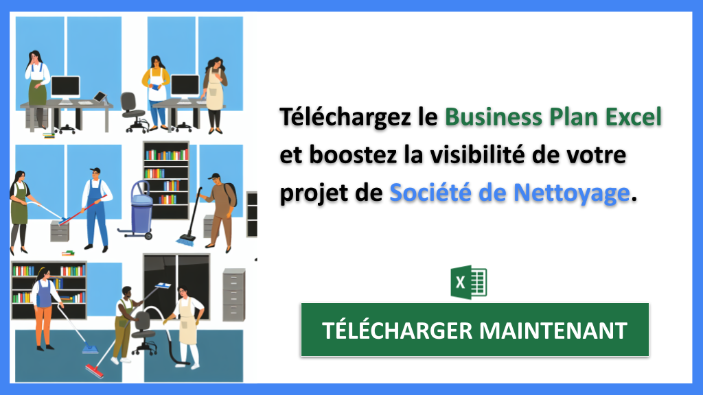 Exemple Business Plan pour Société de Nettoyage - Plan Marketing Société de Nettoyage- CTA2