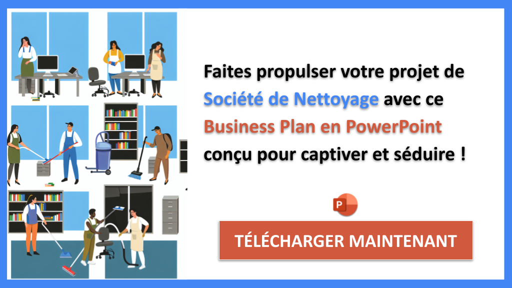 Exemple Business Plan pour Société de Nettoyage - Plan Marketing Société de Nettoyage- CTA3