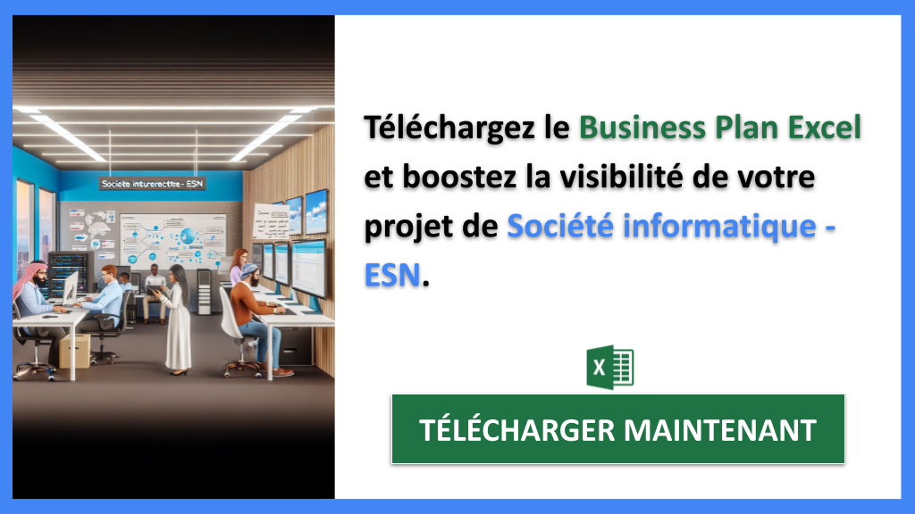 Exemple Business Plan pour Société informatique - ESN - Plan Marketing Société Informatique - ESN- CTA2