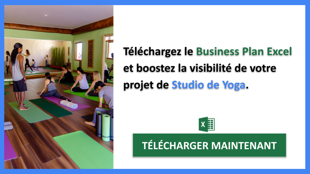 Exemple Business Plan pour Studio de Yoga - Plan Marketing Studio de Yoga- CTA2