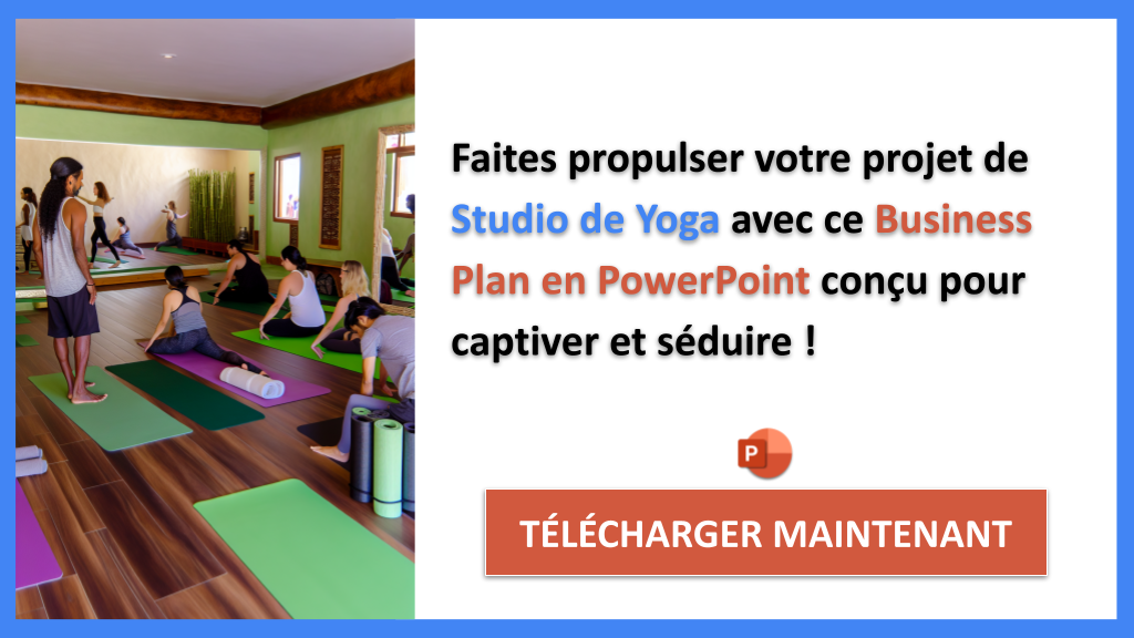 Exemple Business Plan pour Studio de Yoga - Plan Marketing Studio de Yoga- CTA3