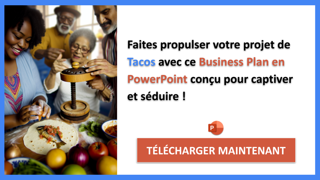 Exemple Business Plan pour Tacos - Plan Marketing Tacos- CTA3