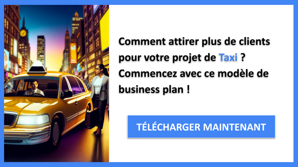 Exemple Business Plan pour Taxi - Plan Marketing Taxi- CTA1