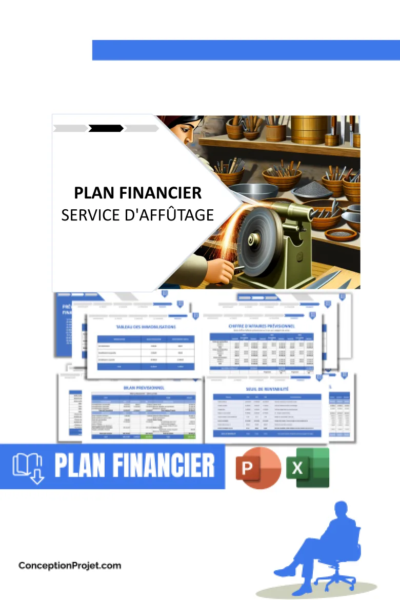 Plan Marketing Service d'Affûtage 2026 : Guide Pratique 5 Plan financier pour Service d'affûtage - Plan Marketing Service d'Affûtage