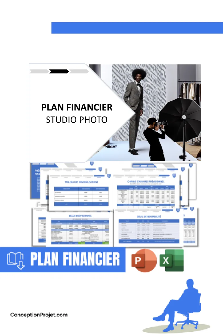 Studio Photo Business Plan Exemple 2026 : Modèle + Guide 5 Plan financier pour Studio Photo - Studio Photo Business Plan Exemple