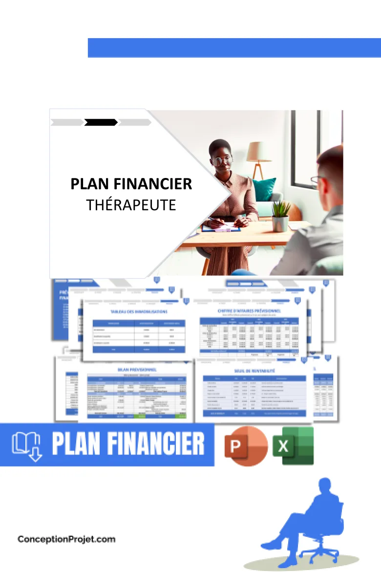 Plan financier pour Thérapeute - Thérapeute Revenus Rentabilité