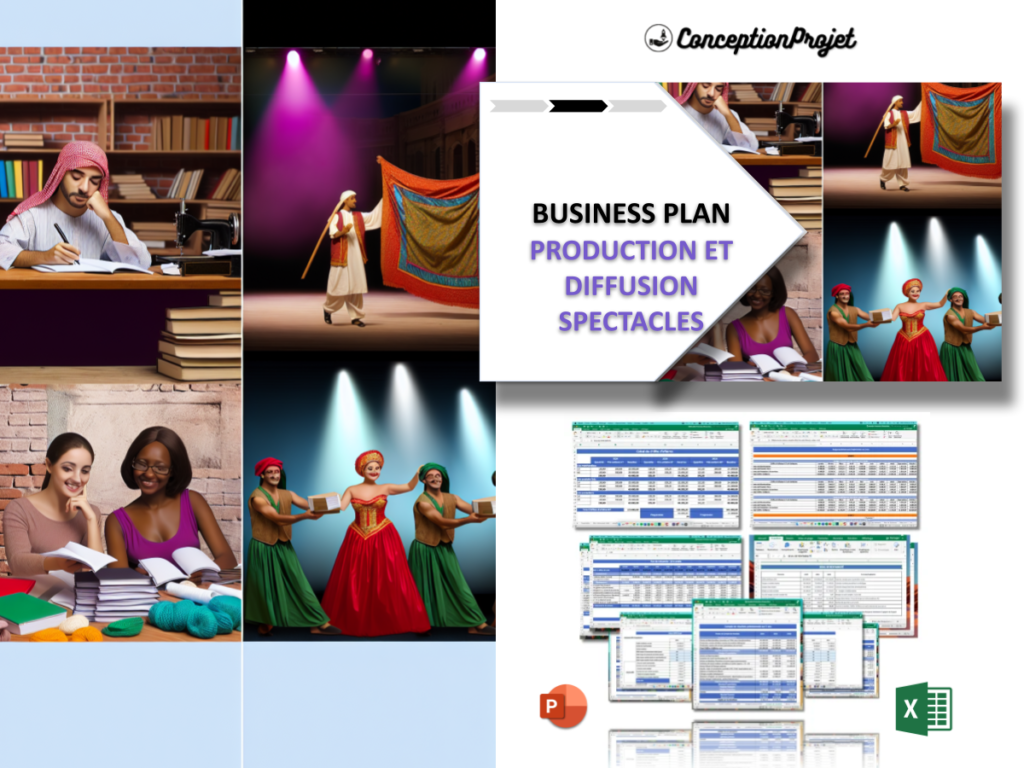 Production et Diffusion Spectacles Business Plan Exemple Cover