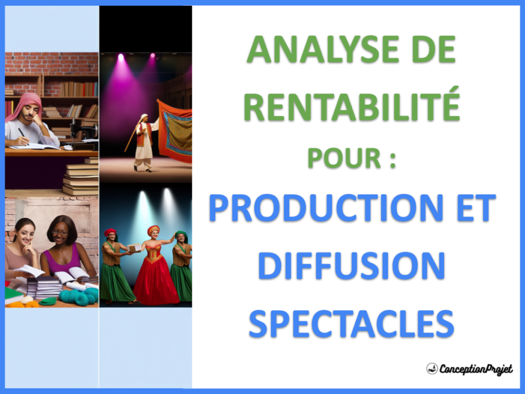 Production et Diffusion Spectacles Revenus Rentabilite Cover
