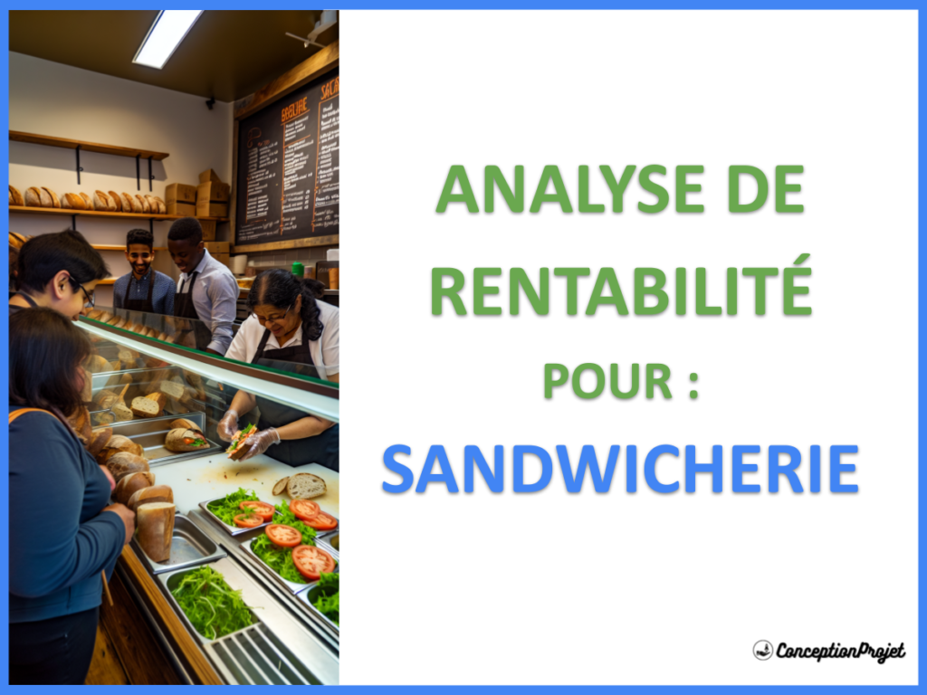 Sandwicherie Revenus Rentabilite Cover