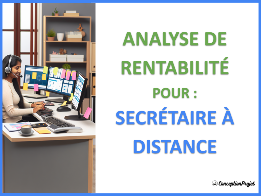 Secretaire a Distance Revenus Rentabilite Cover