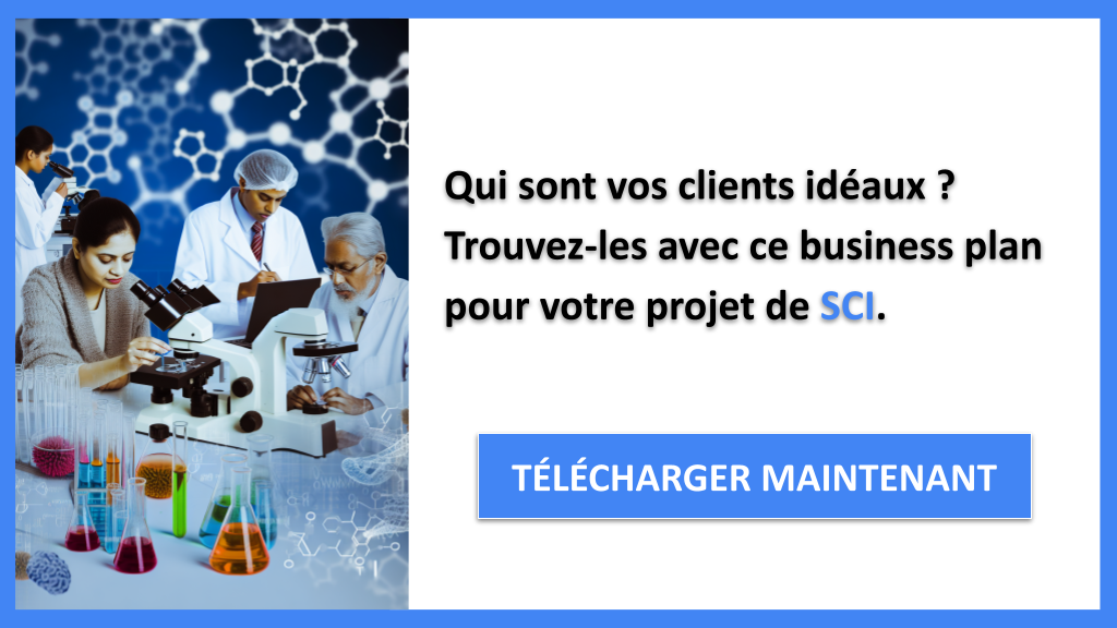 Segments Clients : identifier les investisseurs et clients pour une SCI 6 Exemple Business Plan pour SCI - Segments Clients SCI- CTA1