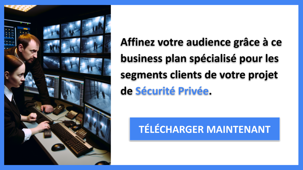 Identifier les profils clients pour un service de Sécurité Privée 7 Exemple Business Plan pour Sécurité Privée - Segments Clients Sécurité Privée- CTA2