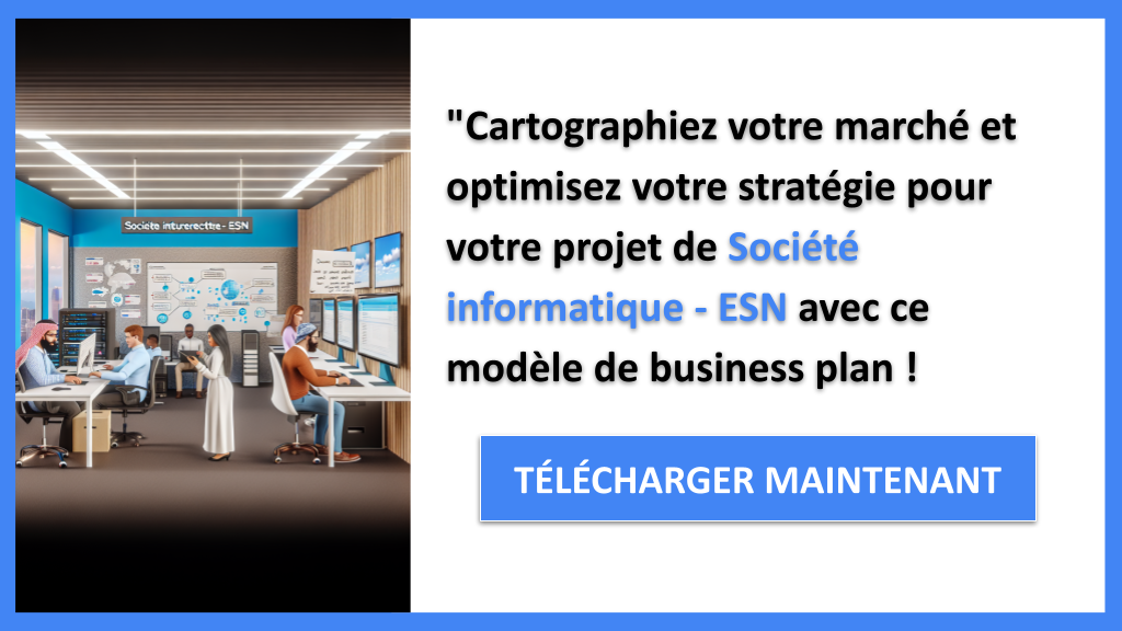 Exemple Business Plan pour Société informatique - ESN - Segments Clients Société informatique ESN- CTA3