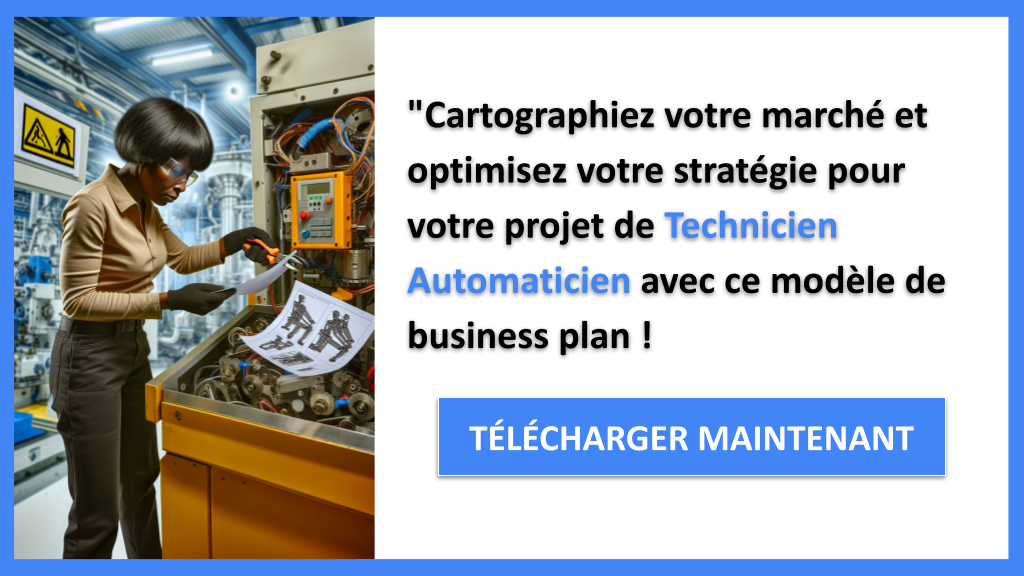 Exemple Business Plan pour Technicien Automaticien - Segments Clients Technicien Automaticien- CTA3