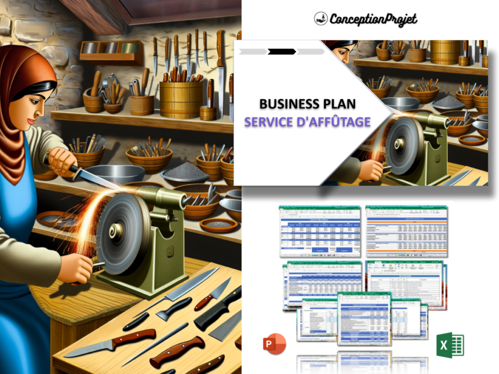 Service d affutage Business Plan Exemple Cover