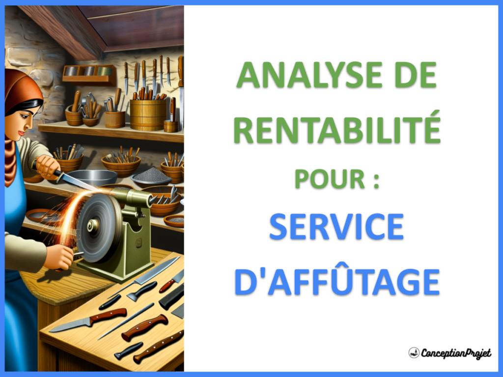 Service d affutage Revenus Rentabilite Cover