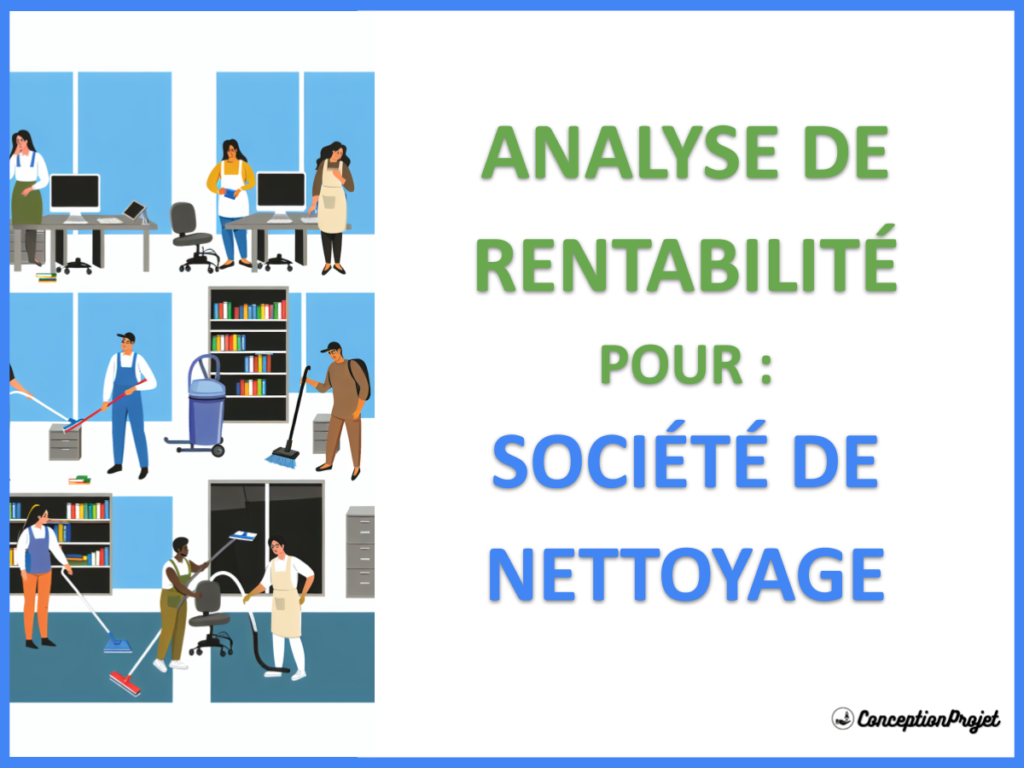Societe de Nettoyage Revenus Rentabilite Cover