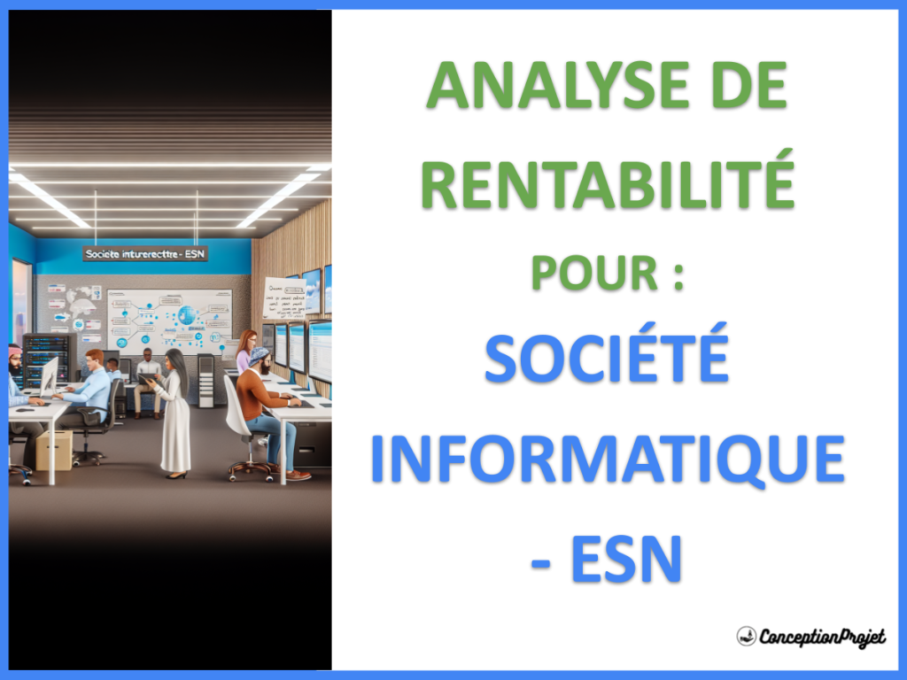 Societe informatique ESN Revenus Rentabilite Cover