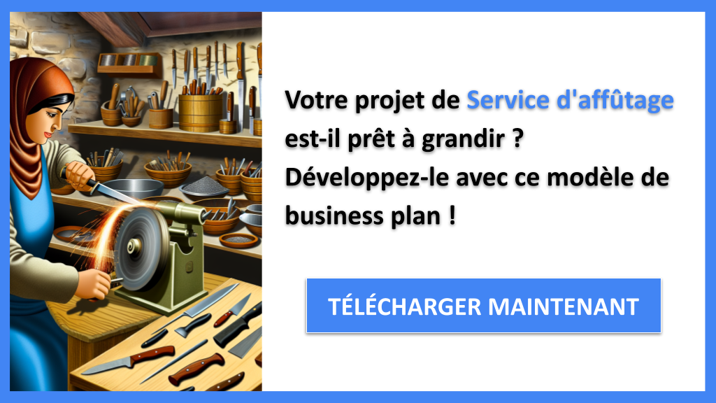 Exemple Business Plan pour Service d'affûtage - Stratégies de Croissance Service d'affûtage- CTA1