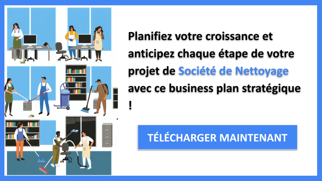 Exemple Business Plan pour Société de Nettoyage - Stratégies de Croissance Société de Nettoyage- CTA3